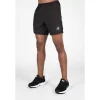 Gorilla Wear 2-in-1-Shorts – Modesto – Schwarz 7