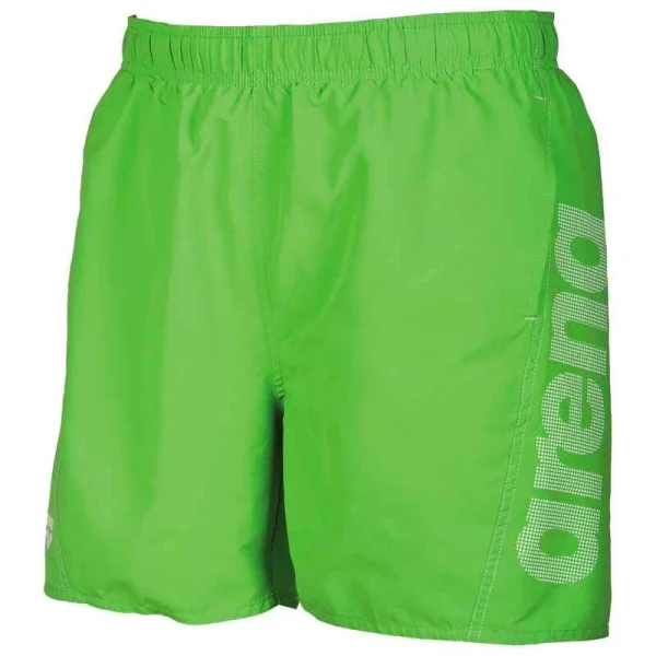 ARENA FUNDAMENTALS LOGO BOXER LEAF SHORTS FÜR FRAUEN 1