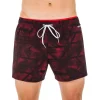 Nabaiji Badehose Schwimmshorts Kurz 100 Tex Herren Rot 7