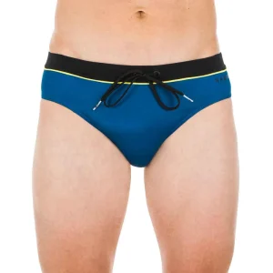 Nabaiji Badehose Slip 100 Pep Herren Blau/weiss 12