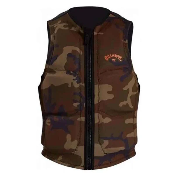 Billabong Wake Weste PRO WAKE VEST Herren BIP1-1449-MILITARY CAMO 2022 – Größe S 1