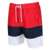 Regatta Bratchmar VI Herren Badeshorts – Rot/Marineblau/Weiß 8