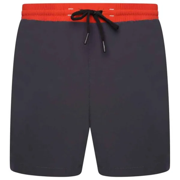 Dare 2b Cascade Badeshorts Für Herren – Dunkelgrau/Rot 1