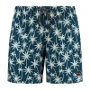 Shiwi Herren Badeshorts Vacation Palmtrees Mikro Pfirsich 7