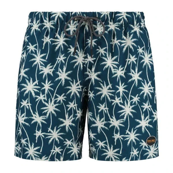 Shiwi Herren Badeshorts Vacation Palmtrees Mikro Pfirsich 1