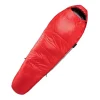 Forclaz Mumienschlafsack Koppelbar – Trek500 15°C Kunstfaser Rot 7