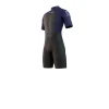 Mystic Neoprenanzug Brand Shorty Bzip Flatlock 3/2 Herren Shorty 449-Night Blue 7