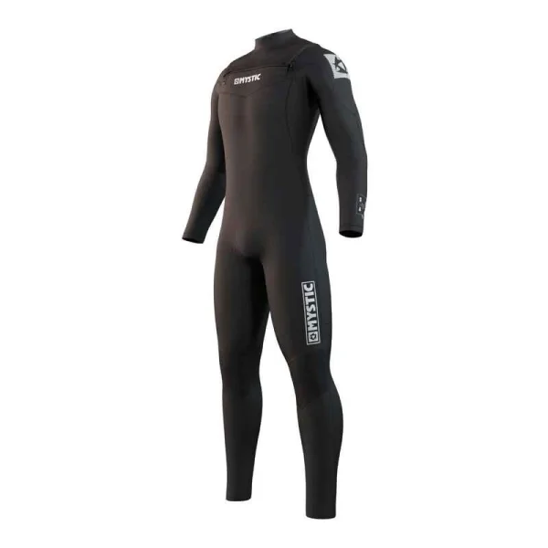 Mystic Neoprenanzug Star Fullsuit Double Fzip 4/3 Herren Langarm 900-Black 2022 1