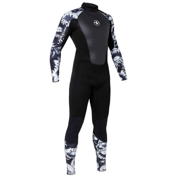 AQUALUNG Neoprenanzug Gerätetauchen Hydroflex 3 mm Herren Schwarz/weiss 1