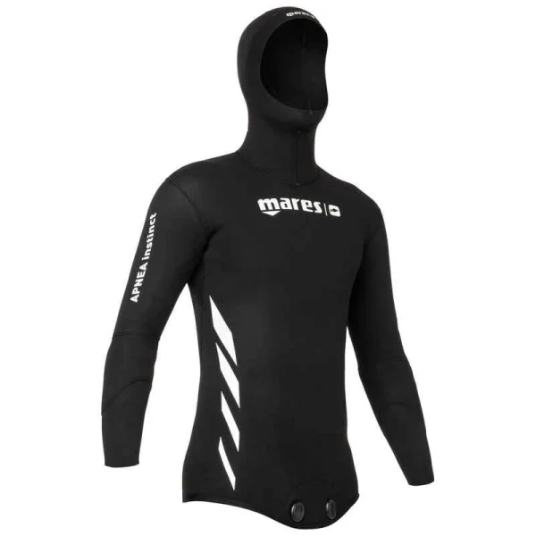 Neoprenjacke Apnea Mares 5 mm Glattneopren Innen Nylon-Laminierung Außen Herren 1