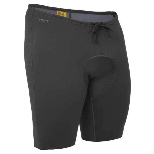 ITIWIT Neoprenshorts Kajak Stand Up Paddle Herren Neopren 2 mm – Dunkelgrau 1