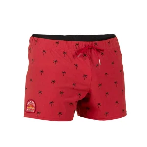 Nabaiji Badehose Schwimmshorts Kurz 100 Tex Herren Rot 12