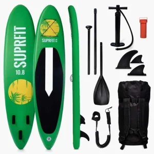 Suprfit Stand Up Paddling Board Als Aufblasbares SUP Board Set Halia WhiteOrange 12