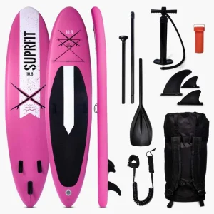 Suprfit Stand Up Paddling Board Als Aufblasbares SUP Board Set Lailani Pink 6